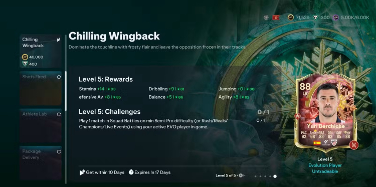 Explicación de las evoluciones de EA Sports FC 26: cómo las EVO mejoran a los jugadores de Ultimate Team 3