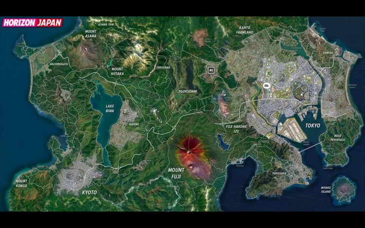 Forza Horizon 6: Mapa de Japón, nuevos biomas y qué esperar 2