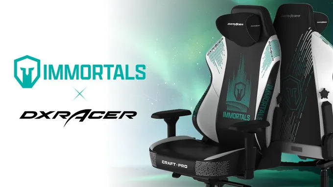 Immortals firmó un contrato de tres años con DXRacer. Photo 1