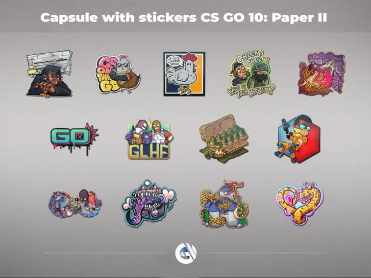 10 Years Birthday Stikcer Capsule: Revisión de las mejores pegatinas de aniversario CSGO. Photo 2