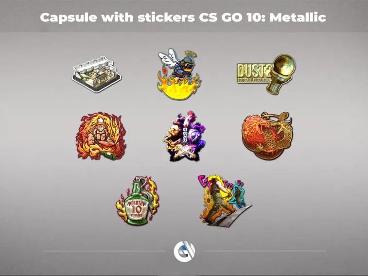 10 Years Birthday Stikcer Capsule: Revisión de las mejores pegatinas de aniversario CSGO. Photo 5