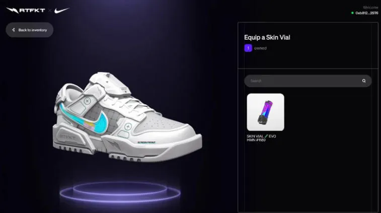 Nike inicia la marca registrada Swoosh Web 3.0. Foto 1